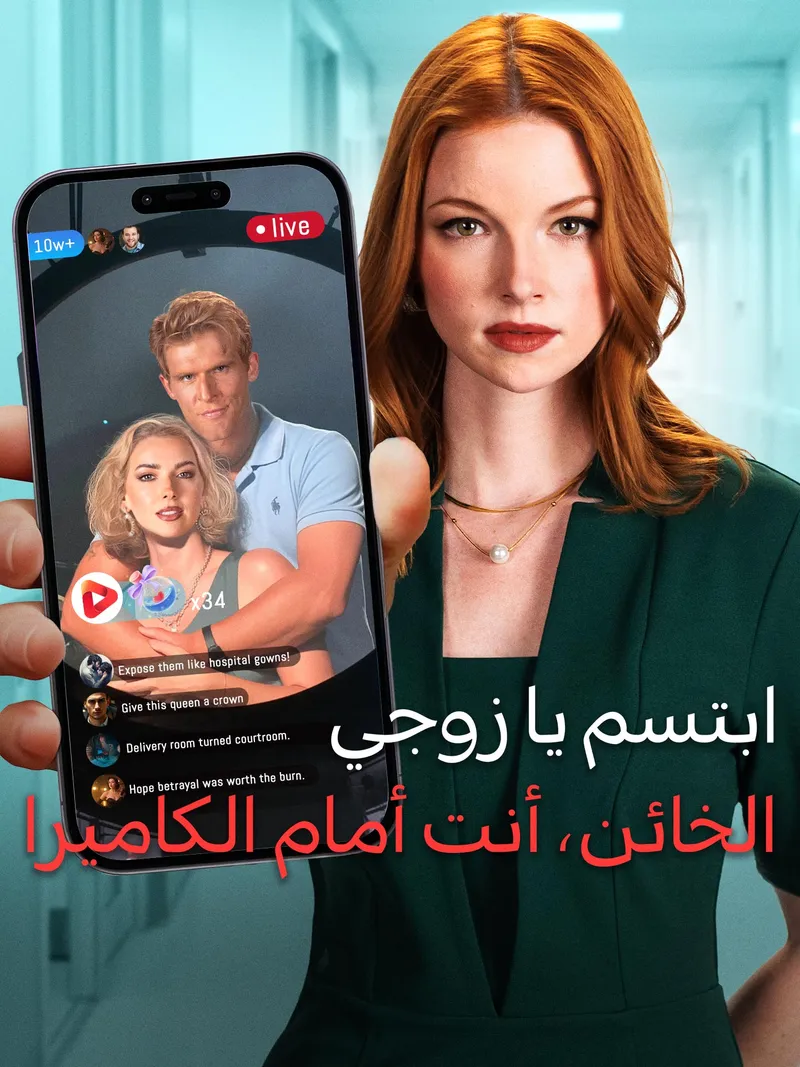 غلاف ابتسم يا زوجي الخائن، أنت أمام الكاميرا