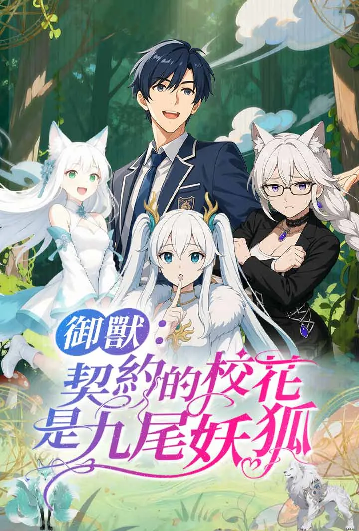 《御獸：契約的校花是九尾妖狐》封面