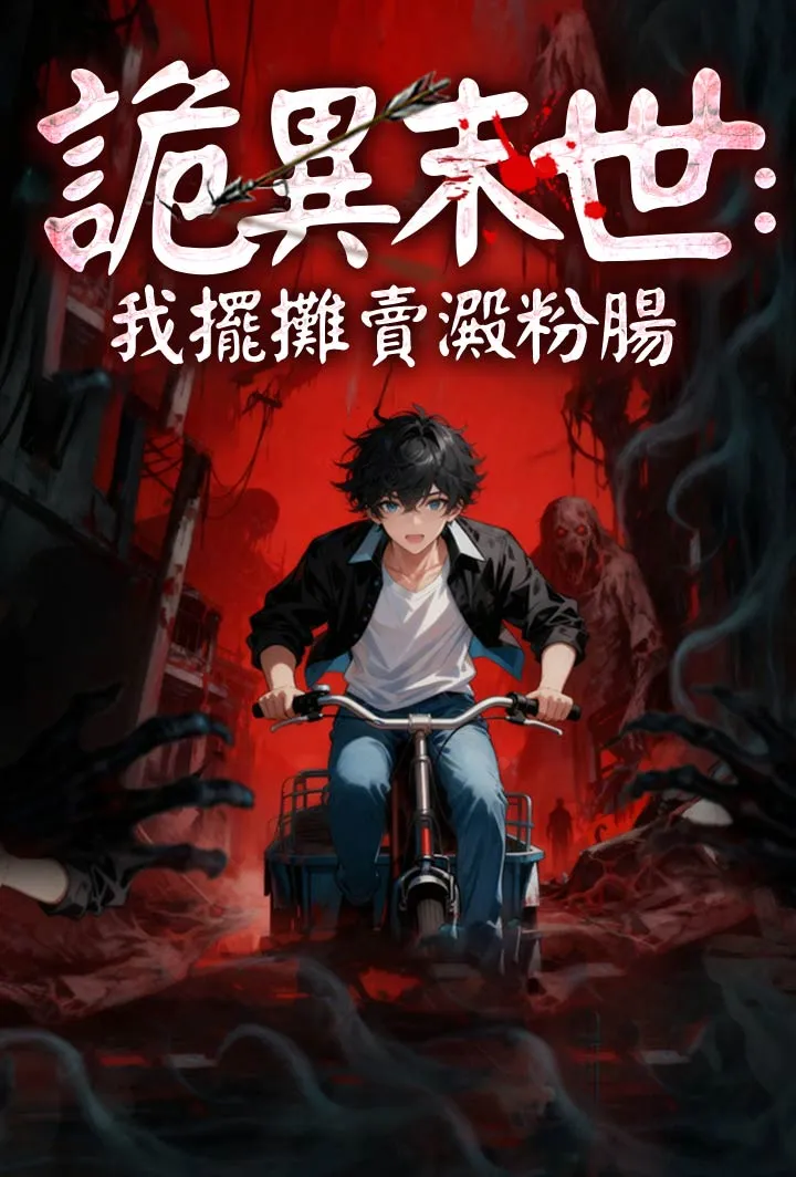 《詭異末世：我擺攤賣澱粉腸》封面