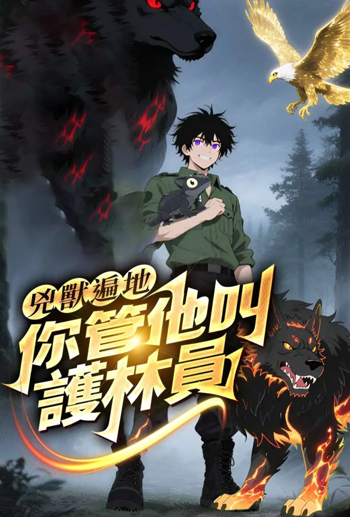 《兇獸遍地你管他叫護林員》封面