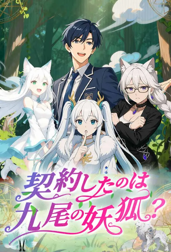 「契約したのは九尾の妖狐？」のカバー画像
