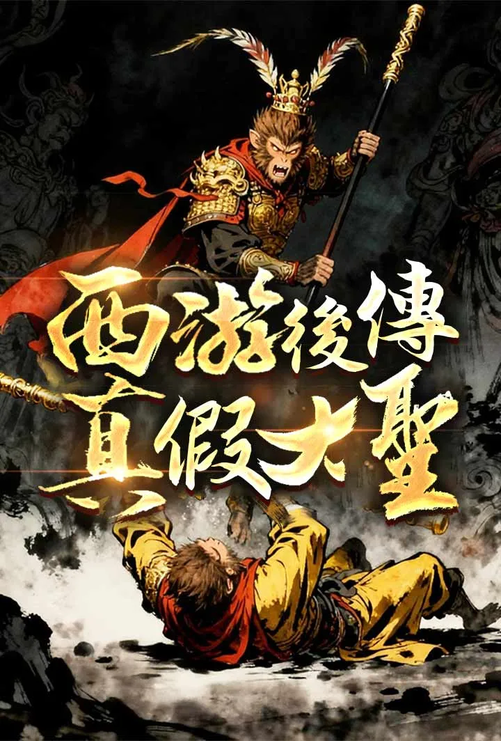 《西游後傳真假大聖》封面