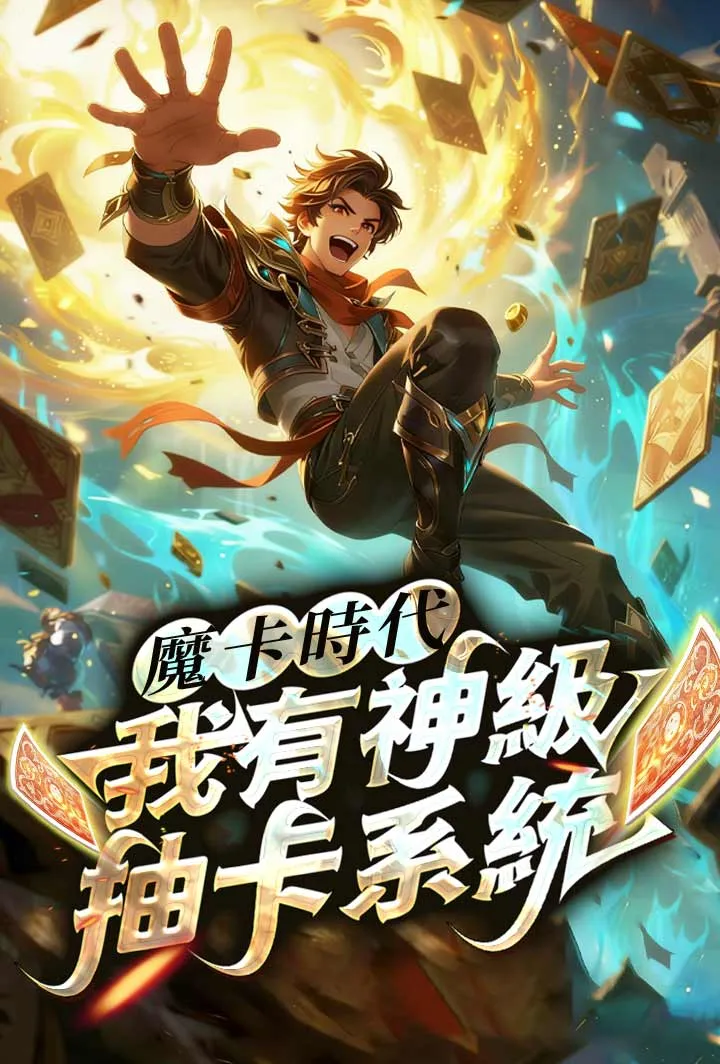 《魔卡時代，我有神級抽卡系統》封面