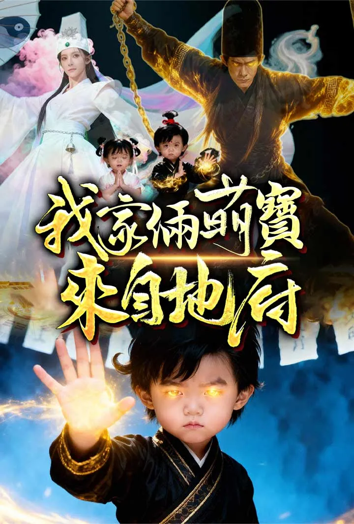 《我家倆萌寶來自地府》封面