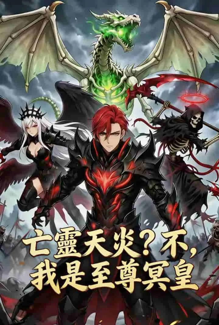 《亡靈天災？ 不，我是至尊冥皇》封面