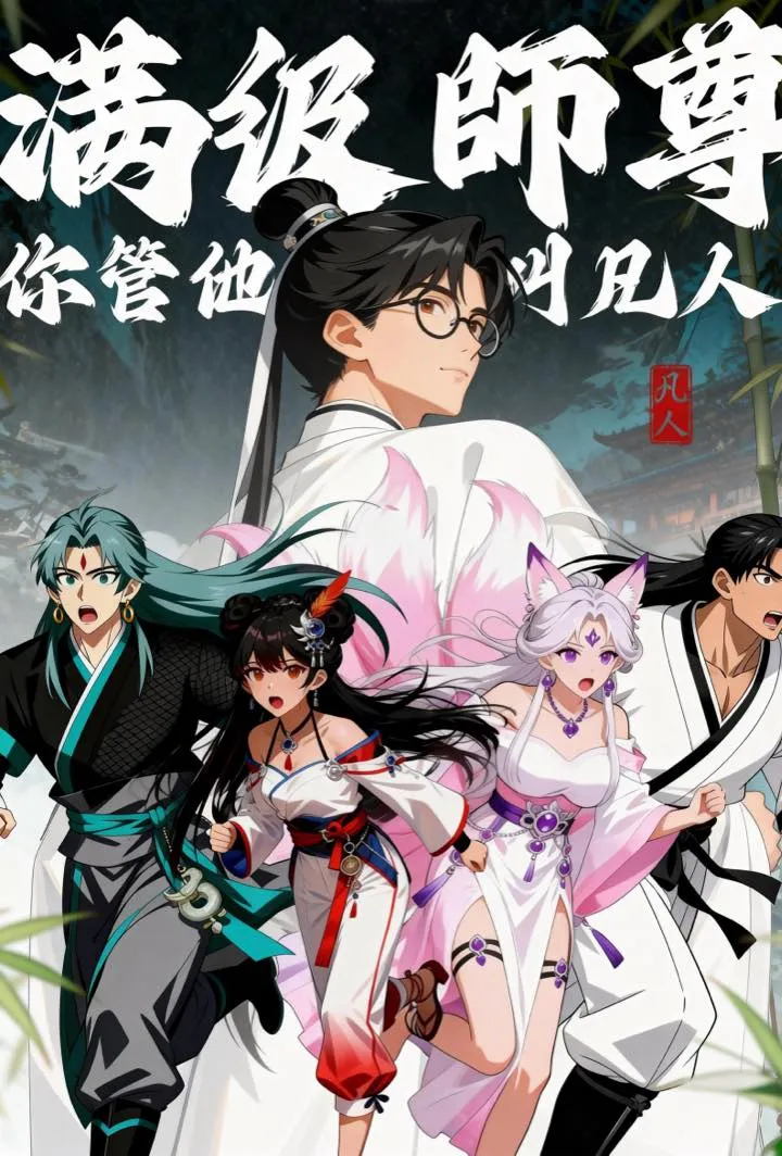 《滿級師尊，你管他叫凡人？》封面