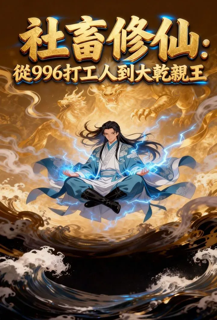 《社畜修仙：從996打工人到大乾親王》封面