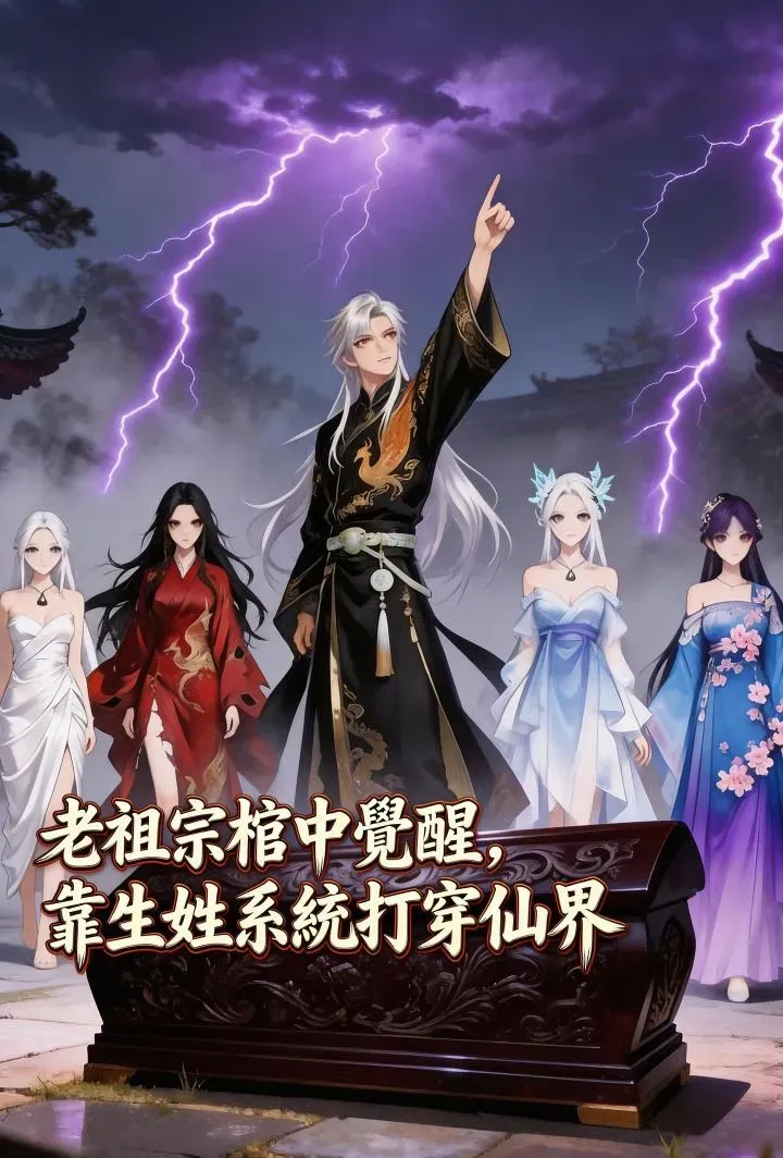 《老祖宗棺中覺醒，靠生娃系統打穿仙界》封面