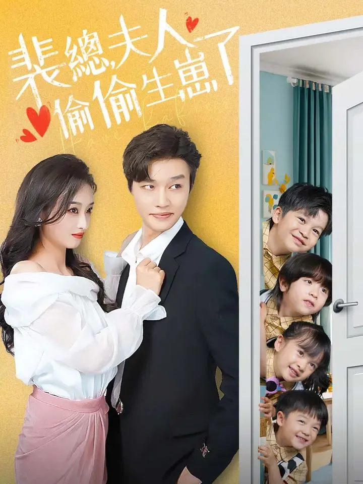 《裴總，夫人偷偷生崽了》封面