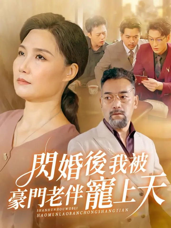 《閃婚後我被豪門老伴寵上天》封面