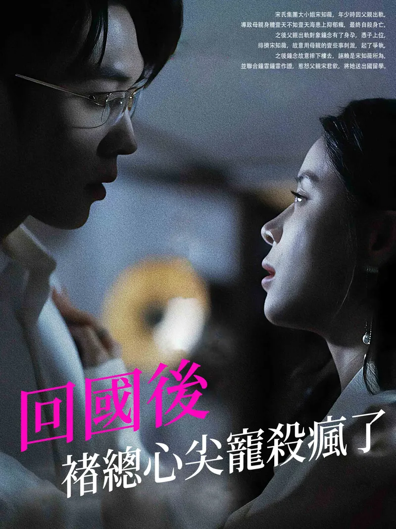 《回國後褚總心尖寵殺瘋了》封面
