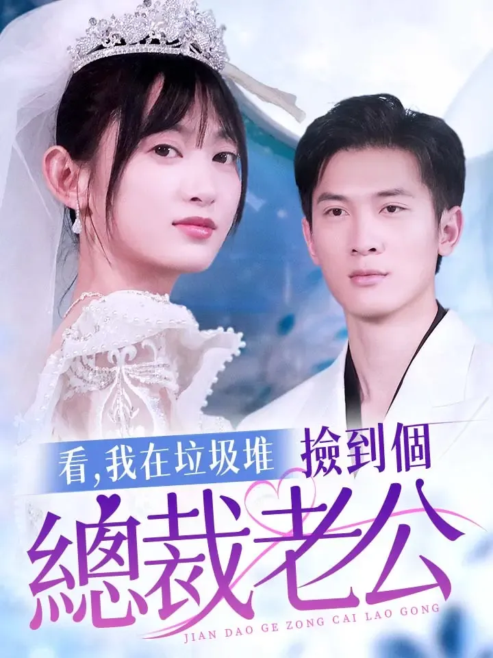 《看，我在垃圾堆撿到個總裁老公》封面