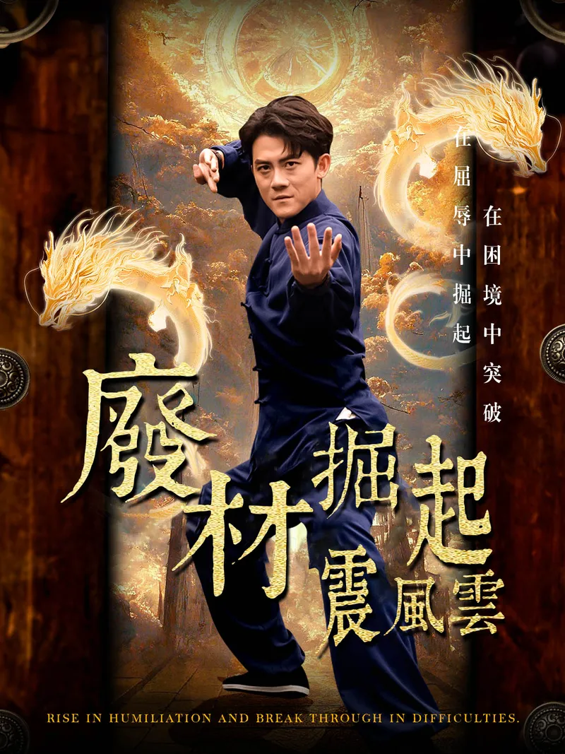 《廢材掘起震風雲》封面