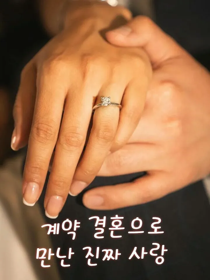 계약 결혼으로 만난 진짜 사랑 표지