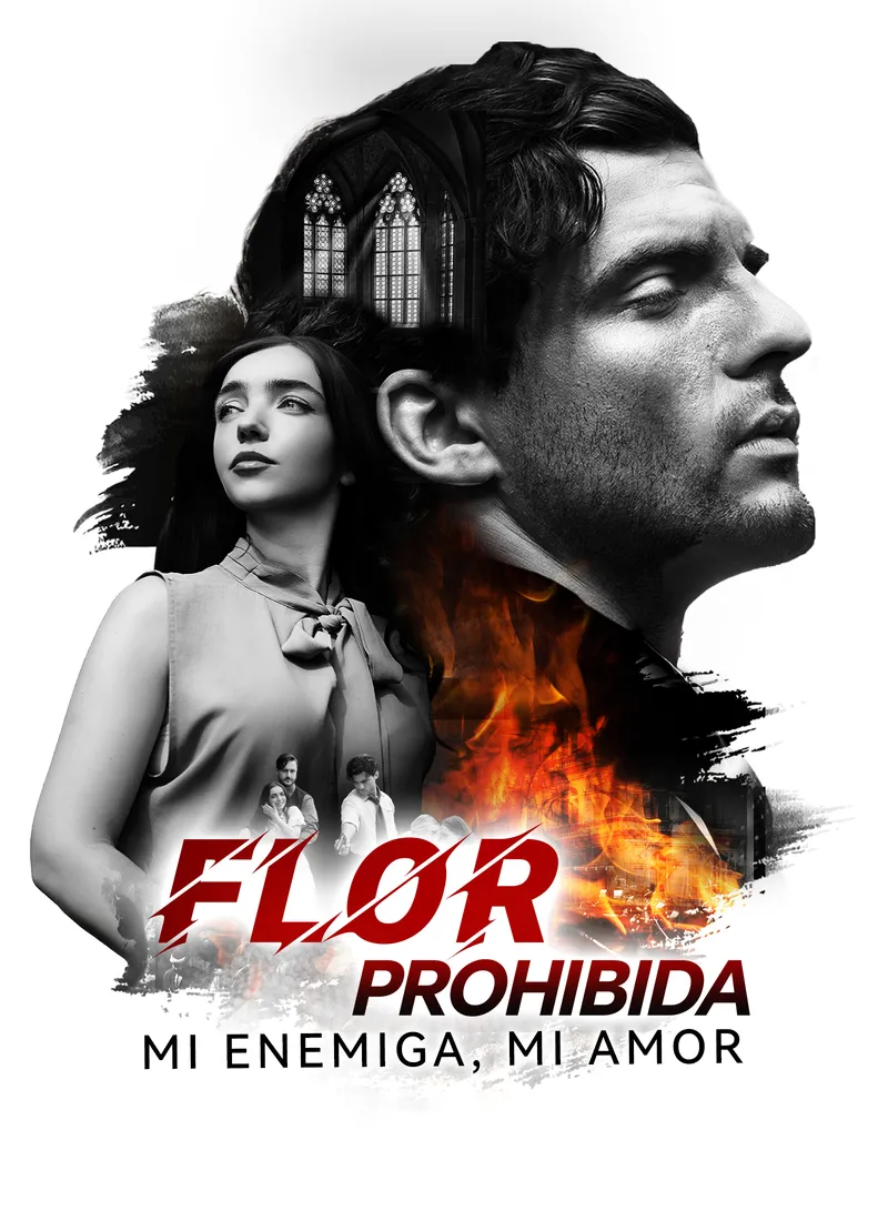 Portada de [Doblado]Flor prohibida: mi enemiga, mi amor