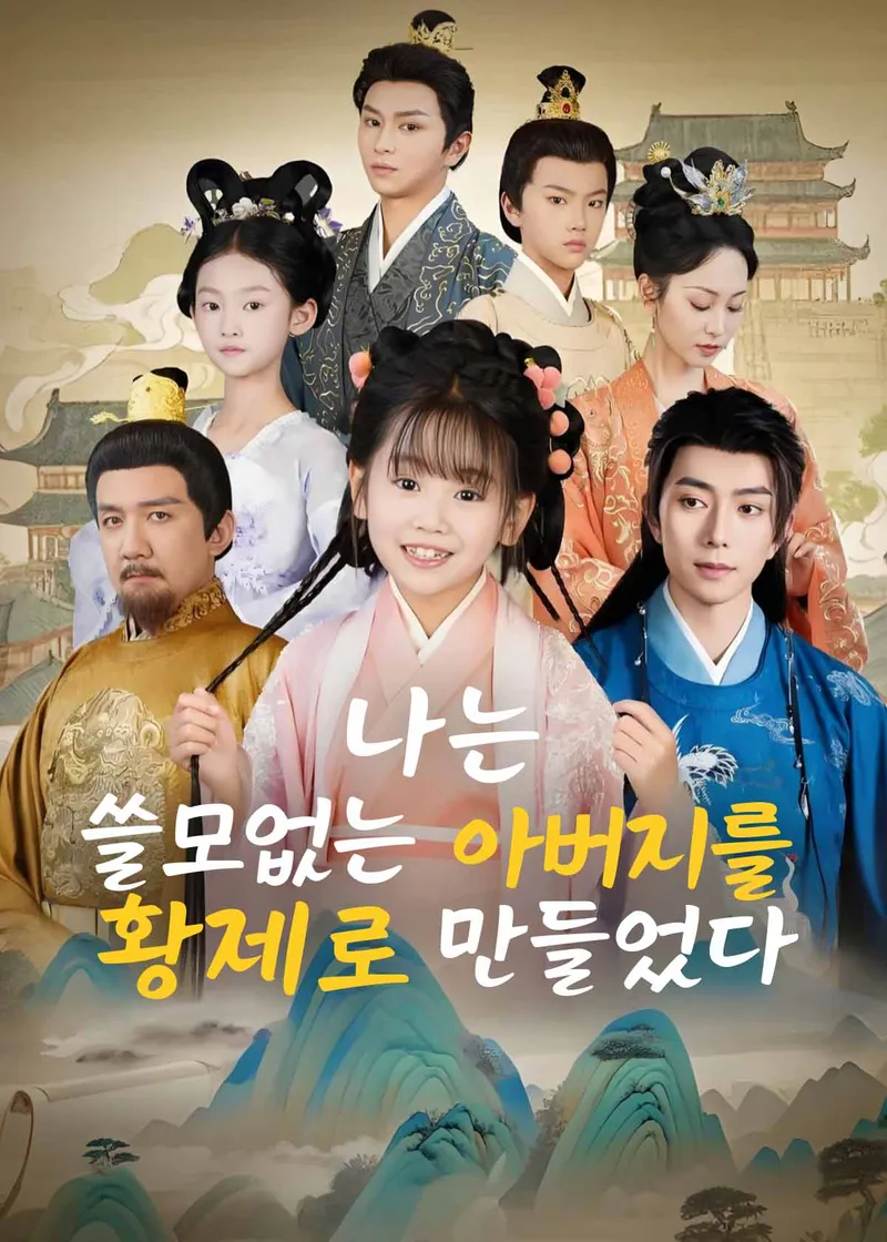 나는 쓸모없는 아버지를 황제로 만들었다 표지