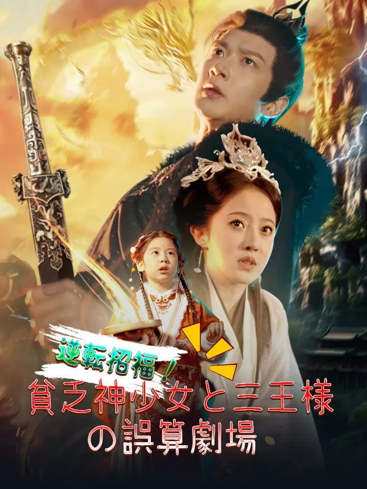 「逆転招福！貧乏神少女と三王様の誤算劇場」のカバー画像
