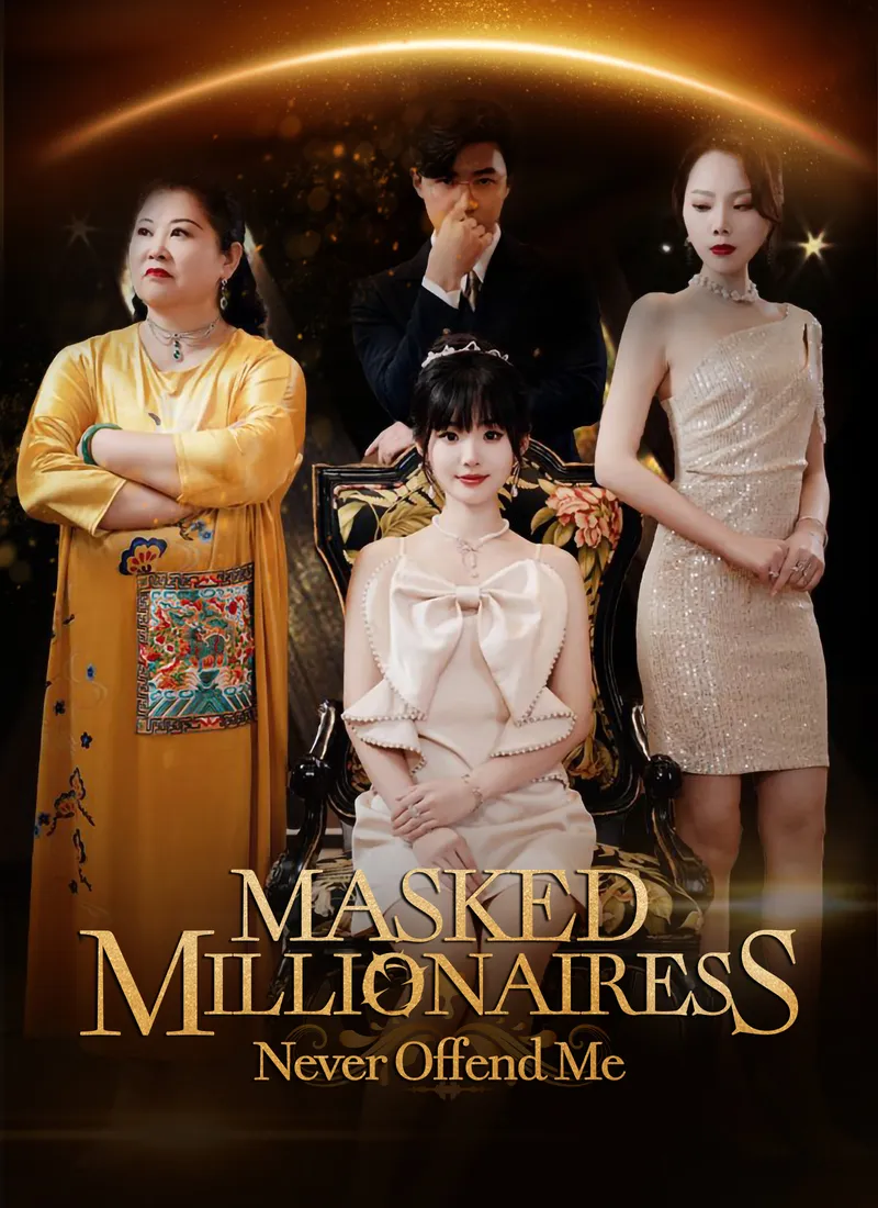 Masked Millionairess: Never Offend Me cover