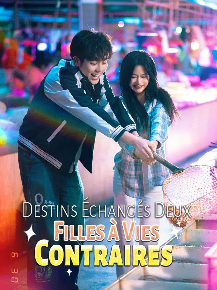 Couverture de Destins Échangés Deux Filles à Vies Contraires