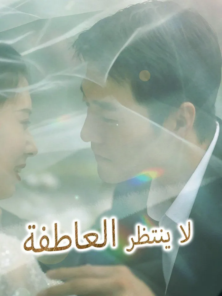 غلاف لا ينتظر العاطفة