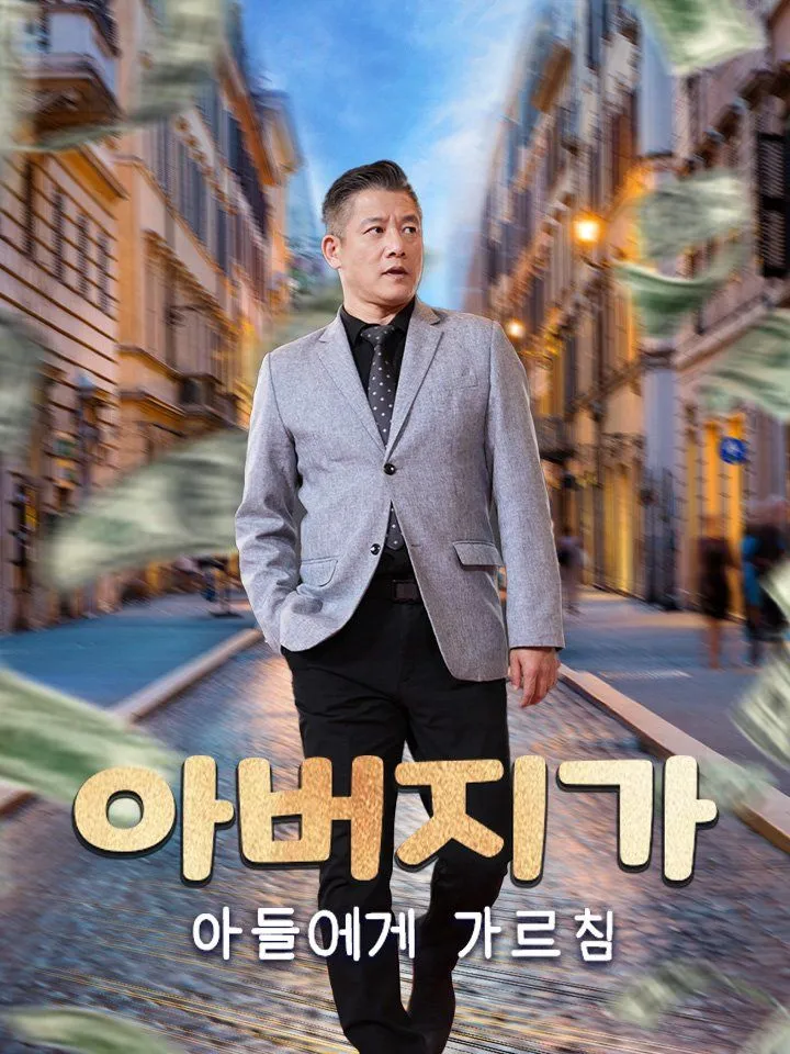 아버지가 아들에게 가르침 표지
