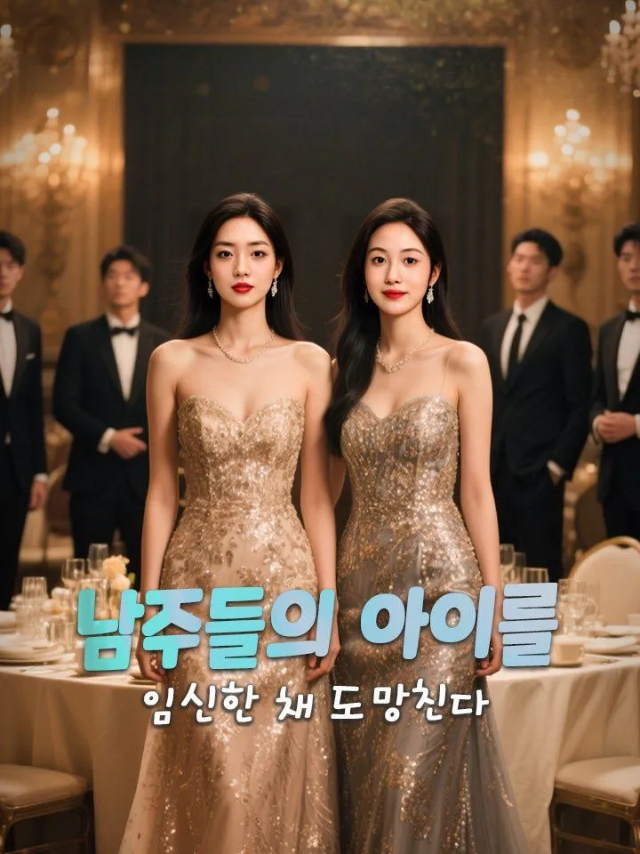 남주들의 아이를 임신한 채 도망친다 표지