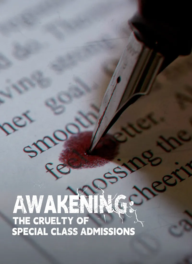 Awakening: The Cruelty of Special Class Admissions cover