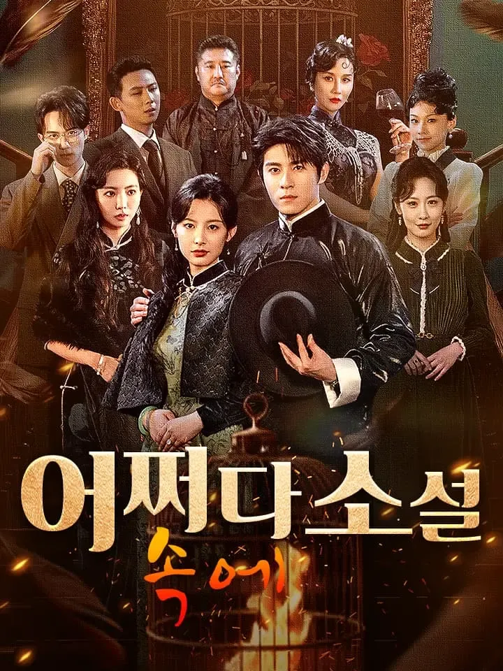어쩌다 소설 속에 표지