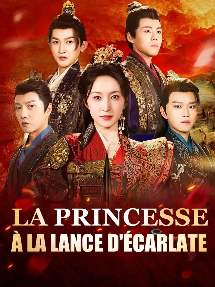 Couverture de La Princesse à la Lance d'écarlate