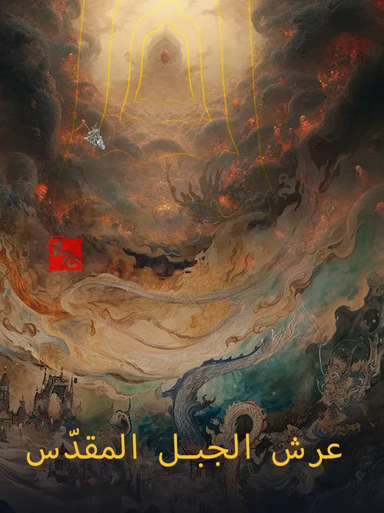 غلاف عرش الجبل المقدّس