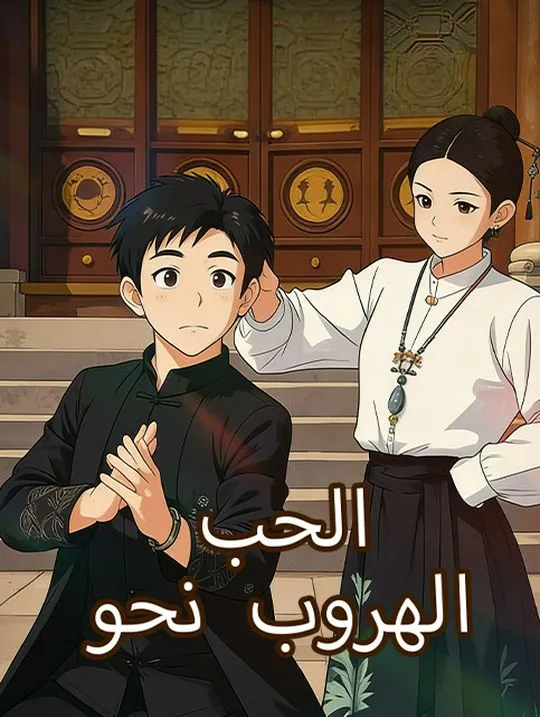 غلاف الهروب نحو الحب