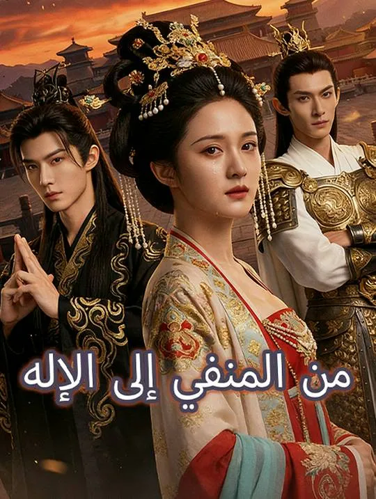 غلاف من المنفي إلى الإله