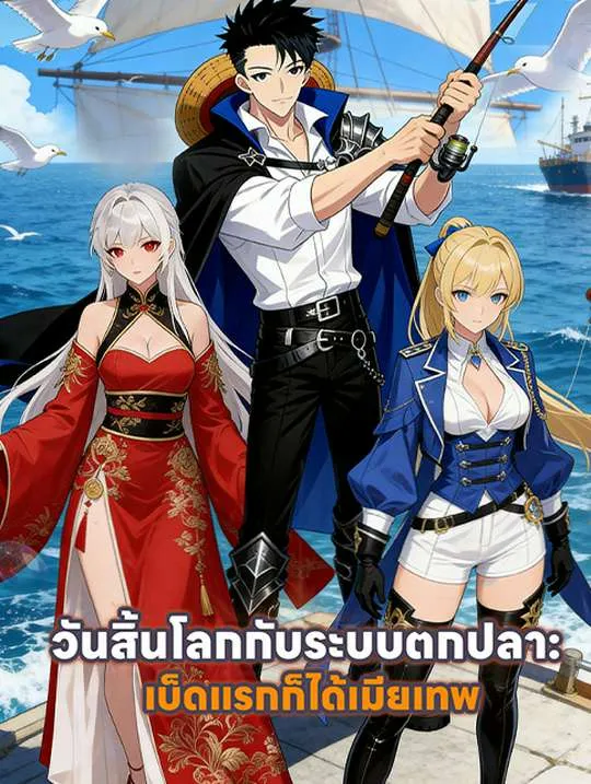 หน้าปกวันสิ้นโลกกับระบบตกปลา:  เบ็ดแรกก็ได้เมียเทพ
