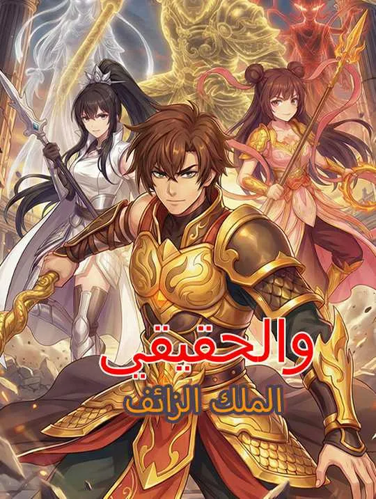 غلاف الملك الزائف والحقيقي