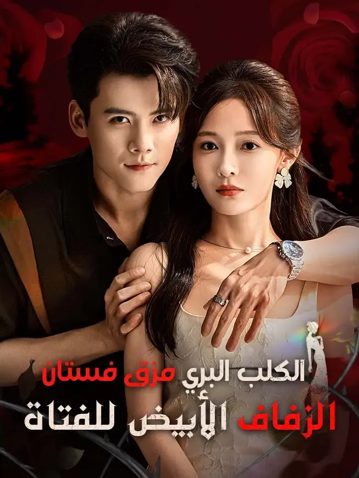 غلاف ‫الكلب البري مزق فستان الزفاف الأبيض للفتاة‬