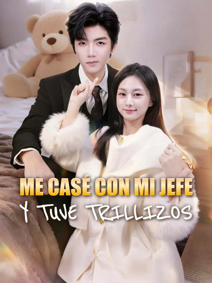 Portada de Me casé con mi jefe y tuve trillizos