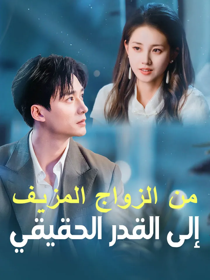 غلاف ‫من الزواج المزيف إلى القدر الحقيقي‬