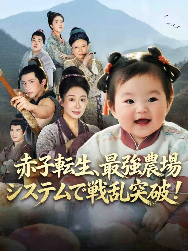 「赤子転生、最強農場システムで戦乱突破！」のカバー画像