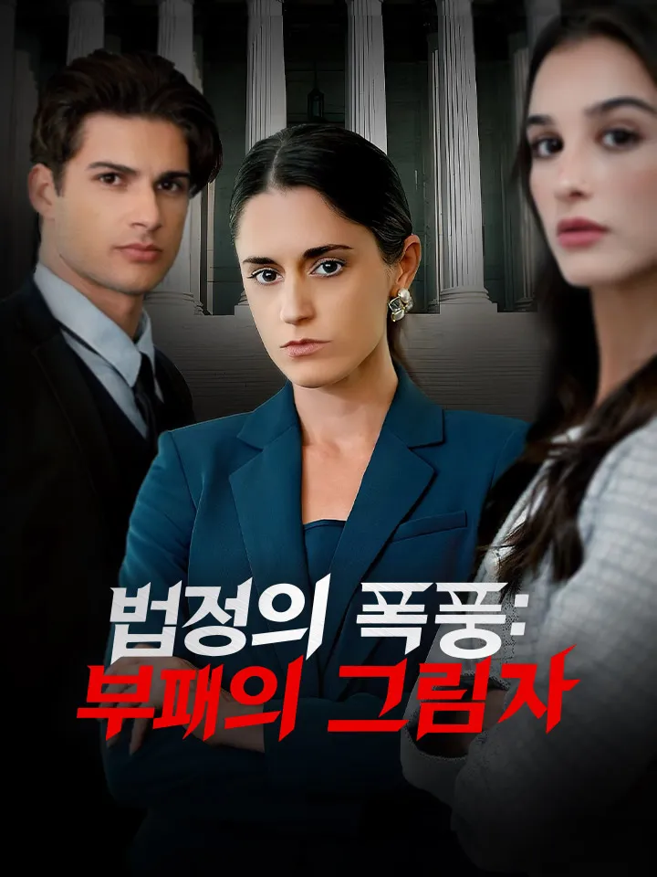 법정의 폭풍: 부패의 그림자 표지