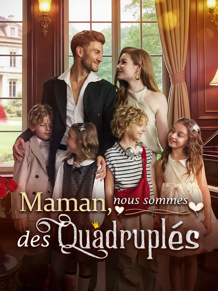 Couverture de Maman, nous sommes des Quadruplés
