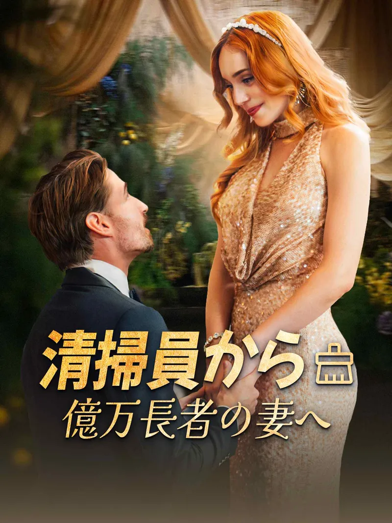 「清掃員から億万長者の妻へ」のカバー画像