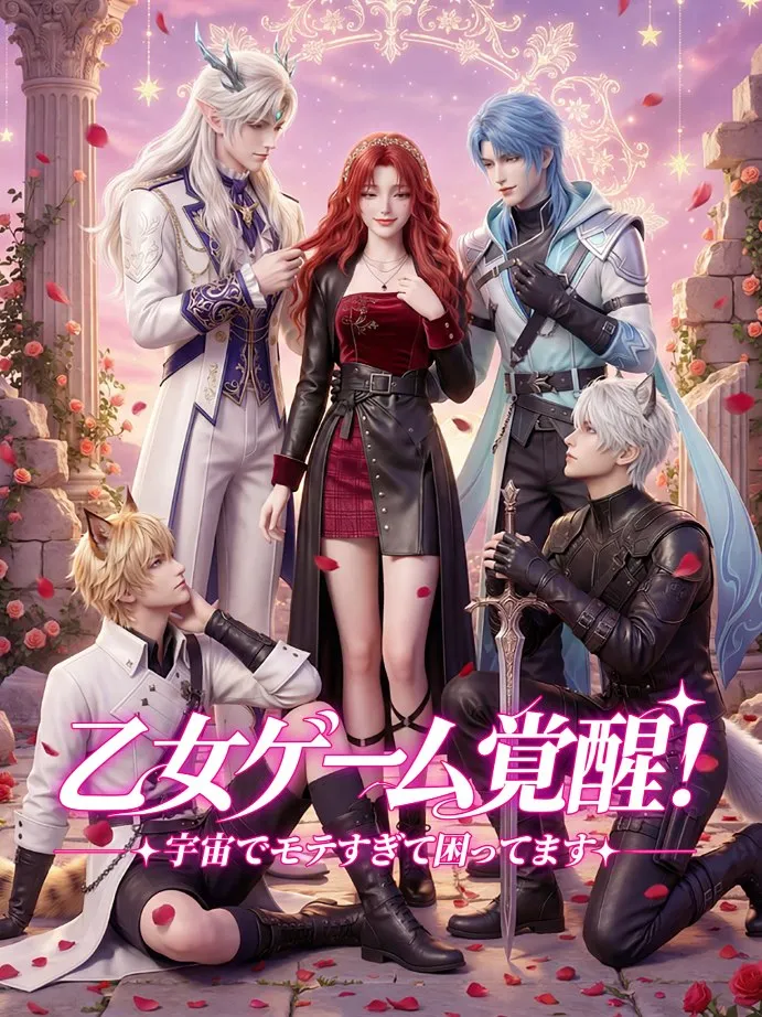 「乙女ゲーム覚醒！宇宙でモテすぎて困ってます」のカバー画像