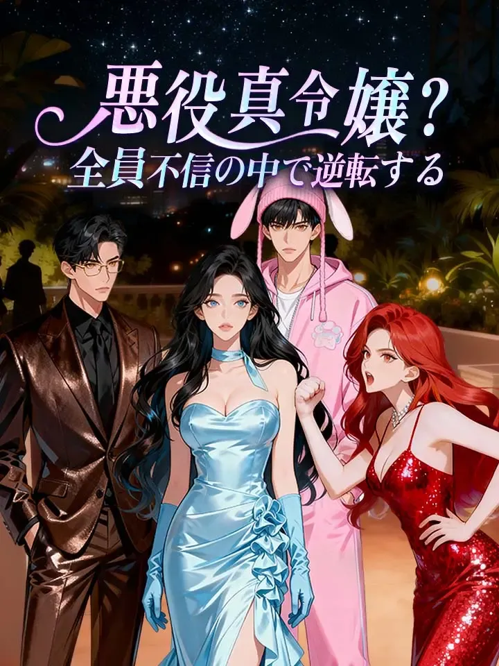 「悪役真令嬢？全員不信の中で逆転する」のカバー画像