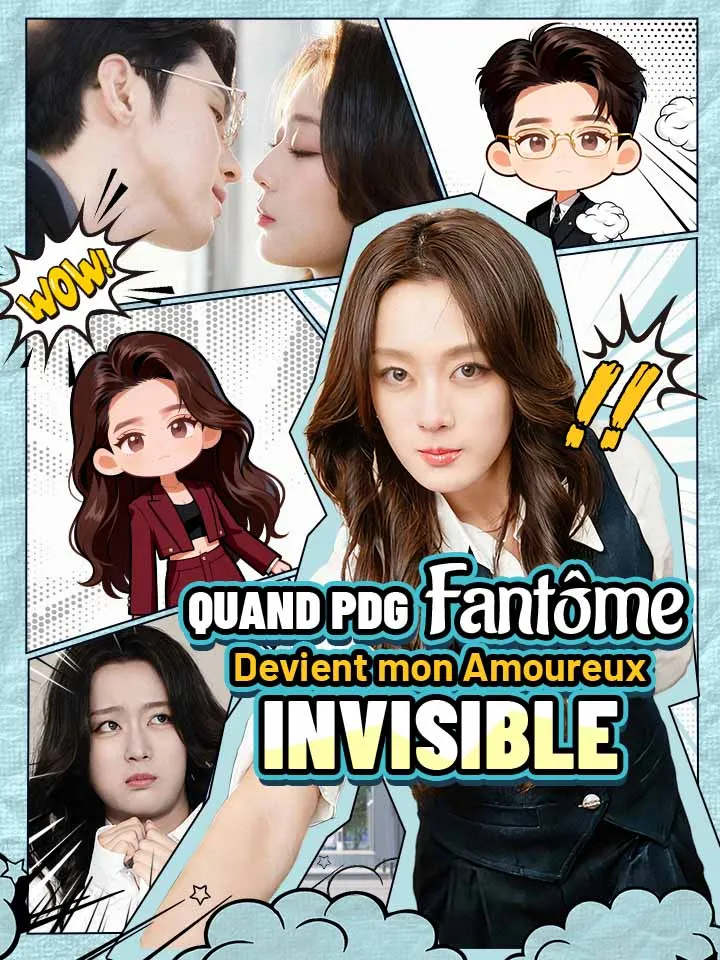 Couverture de Quand PDG Fantôme Devient mon Amoureux Invisible