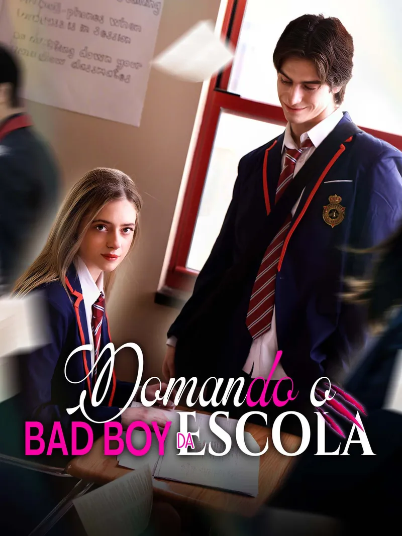Capa de Domando o Bad Boy da Escola