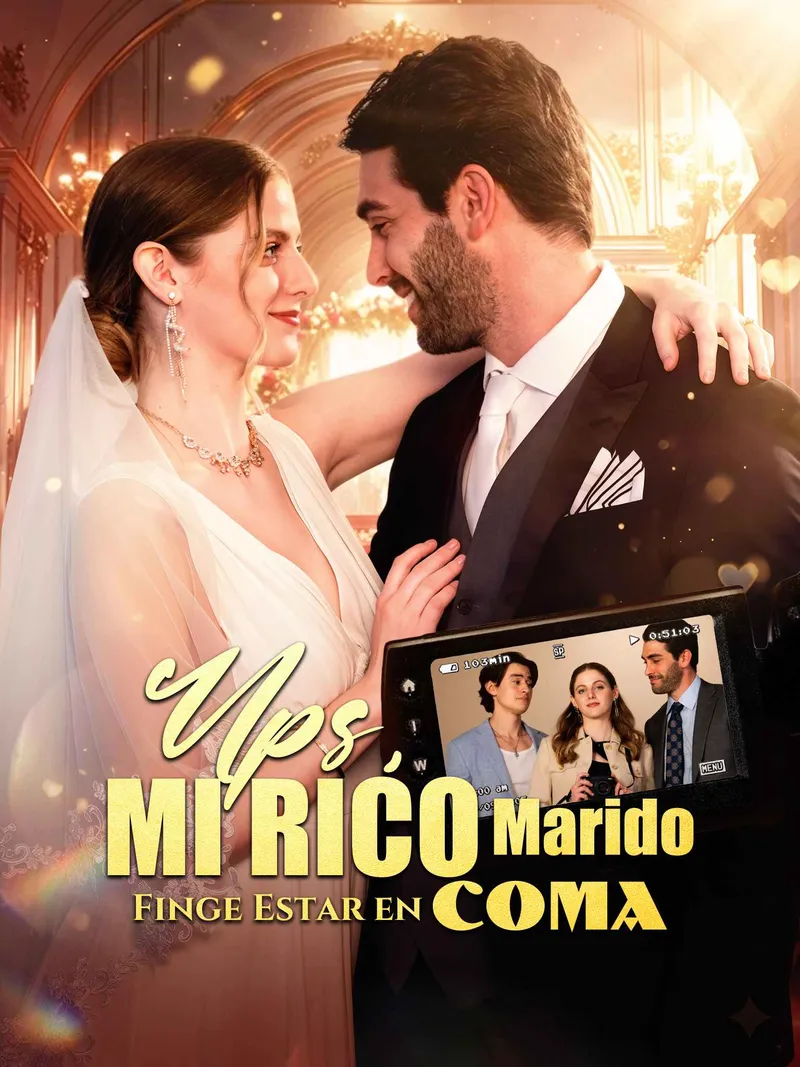 Portada de Ups, mi Rico Marido Finge Estar en Coma