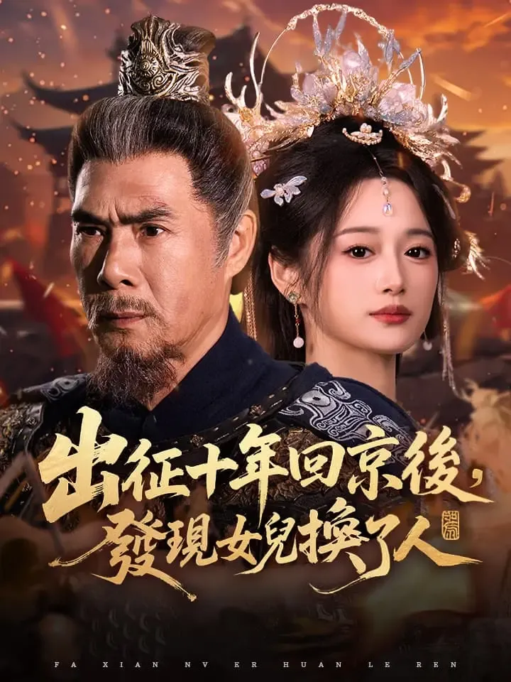 《出征十年回京後，發現女兒換了人》封面
