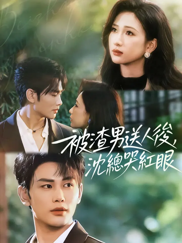 《被渣男送人後，沈總哭紅眼》封面