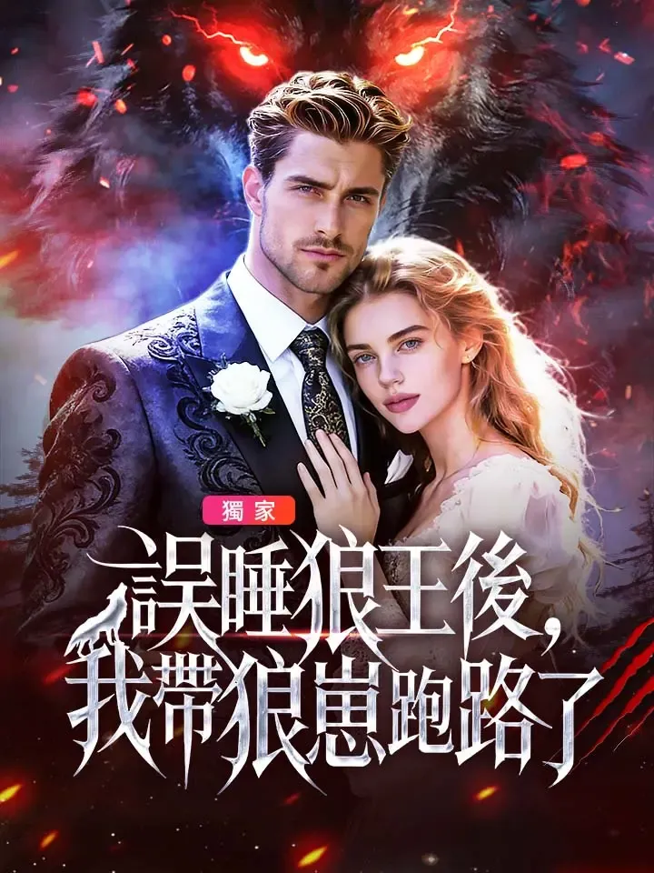 《誤睡狼王後，我帶狼崽跑路了》封面