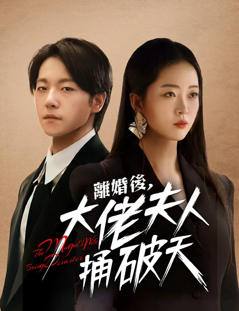 《離婚後大佬夫人捅破天》封面